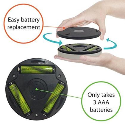 Imagem de Luminária Com Sensor De Movimento Com 6 Led Ímã Para Armario ou Escada Sem Fio