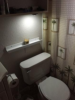 Imagem de Luminária Com Sensor De Movimento Com 6 Led Ímã Para Armario ou Escada Sem Fio