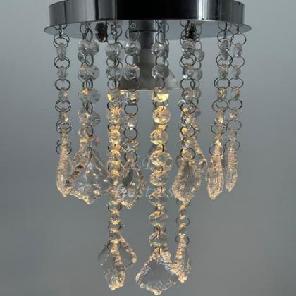 Imagem de Luminária Cristal Acrílico Design Luxuoso Alto Brilho