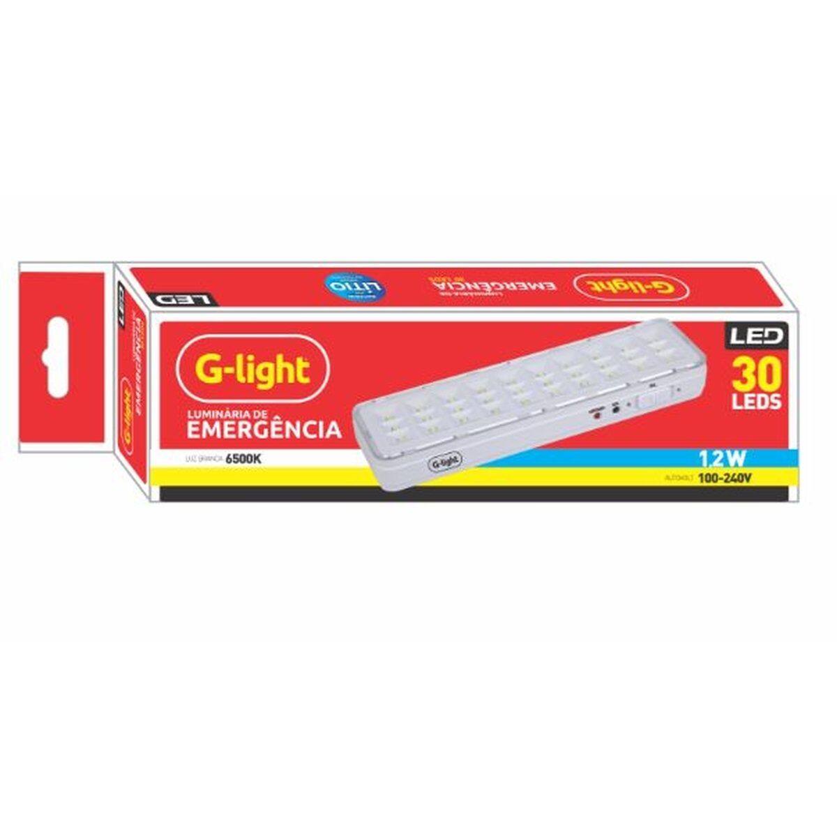 Imagem de Luminaria de Emergencia 30 LEDS 1,2W 6000K
