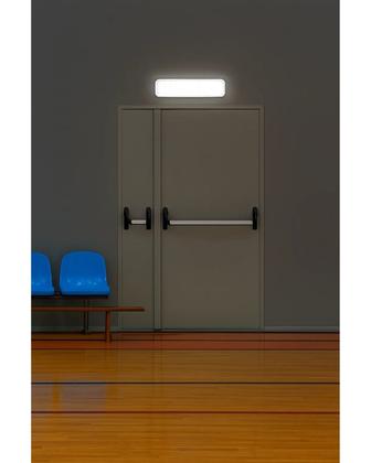 Imagem de Luminária de Emergência 30 Leds Recarregável Cor da Luz 6500K Branco Frio Ourolux