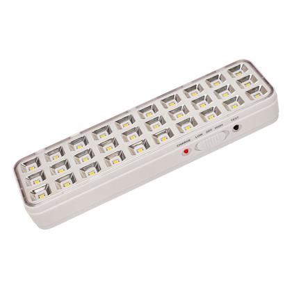Imagem de Luminária De Emergência Recarregável 30 LEDs Bivolt