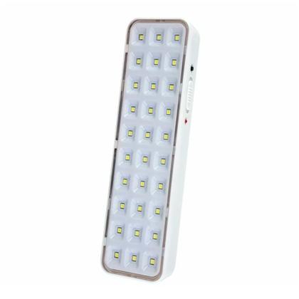 Imagem de Luminária De Emergência Recarregável 30 LEDs Bivolt