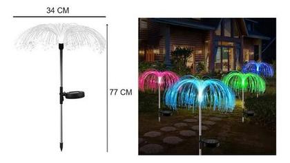 Imagem de Luminaria De Jardim Áreas Externas Energia Solar Sem Fio Decoração