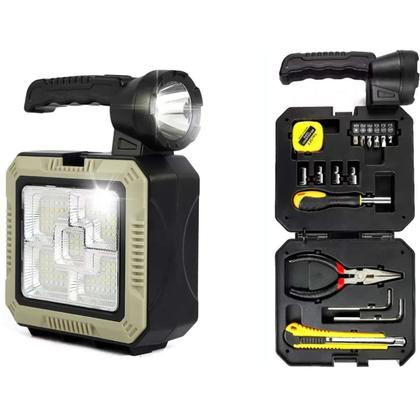 Imagem de Luminária De Mão Com Ferramentas E Luz Super Potente