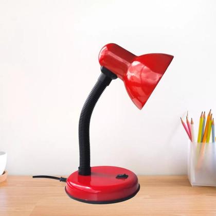 Imagem de Luminária De Mesa Articulável Abajur Flexível Leitura Estudos Quarto