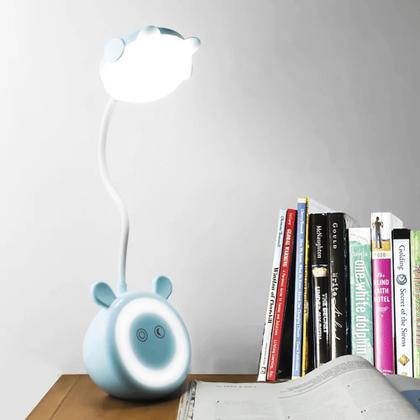 Imagem de Luminária De Mesa Articulável LED Recarregável Flexível 360 TB1665VD