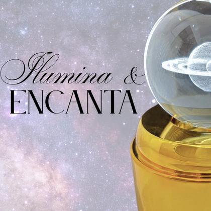 Imagem de Luminária de Mesa com rotação infinita em Esfera de Cristal 3d Decorativa Abajur Presente