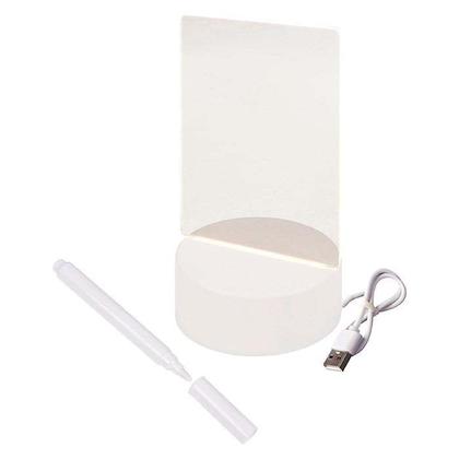 Imagem de Luminária de Mesa Com Tela Para Escrever Art House