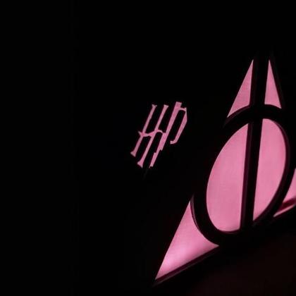 Imagem de Luminária de mesa Harry Potter LED Colorido Rgb 16 Cores