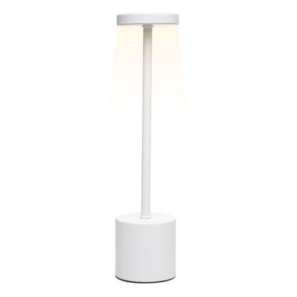 Imagem de Luminária De Mesa Led 3 Tons Usb Cosmos Branca - Wolff