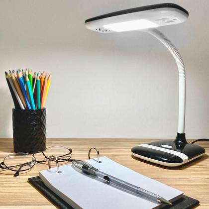 Imagem de Luminária De Mesa Led Articulável P/ Quarto Escritório