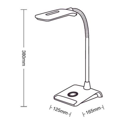 Imagem de Luminária de Mesa Led Taschibra TLM Flex Bivolt Branco