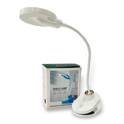 Imagem de Luminária de Mesa Led Usb com Clip 47,5 cm - Branca - Quanhe