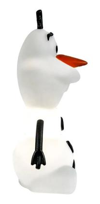 Imagem de Luminária De Mesa Olaf Frozen Disney Abajur Bivolt 3D Led Menino Menina Decorativa Casa Sala Quarto Escritório Rack Estante Aparador Enfeite