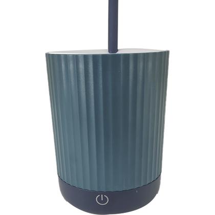 Imagem de Luminaria de Mesa Porta Objetos Touch Led Abajur Flexivel Iluminado Articulada Organizador 3 Cores Suporte Lapis Canetas Material Home Office Escritor