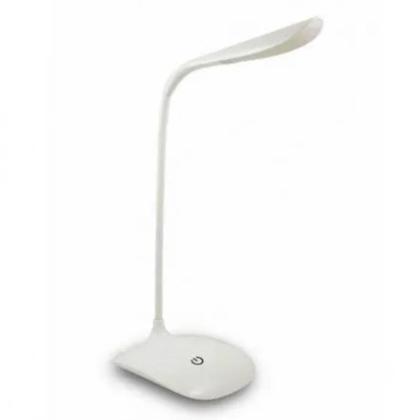 Imagem de Luminaria de mesa recarregavel bancada com 21 abajur leds articulada sem fio 3 níveis para estudos