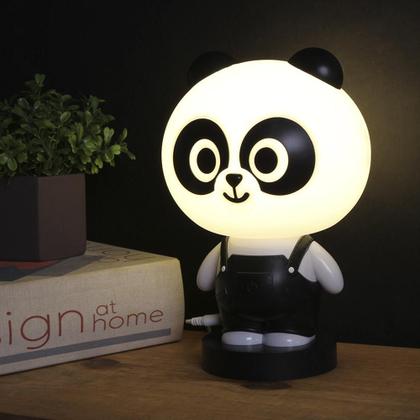 Imagem de Luminária de Mesa Taschibra Led Pandinha Faro 3W USB Luz Quente 3000K