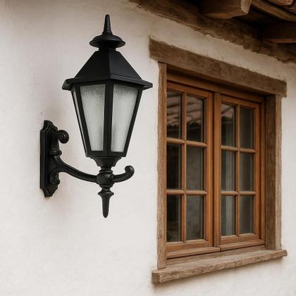 Imagem de Luminária de Parede com Braço Verona Área Externa Interna