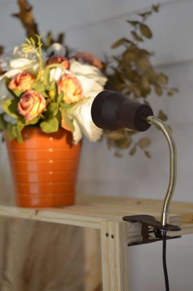 Imagem de Luminária de Presilha com Garra Amélia Mini