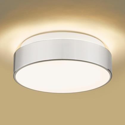 Imagem de Luminária de teto AUTELO 12 Flush Mount Glass Brushed Ni