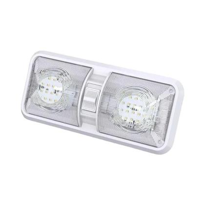 Imagem de Luminária De Teto LED Branca Natural Para RV Com Interruptor ON/OFF 12V Iluminação Interna Para
