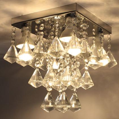 Imagem de Luminária De Teto Moderno Com Peão De Cristal 40mm