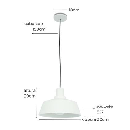 Imagem de Luminária de Teto Pendente Dandara