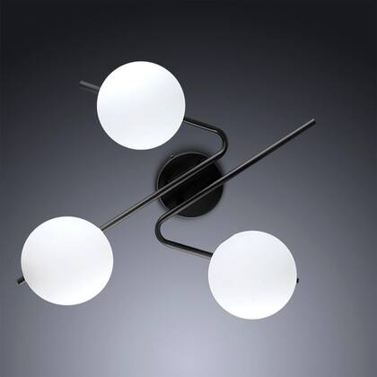 Imagem de Luminária de Teto Plafon de Sobrepor Quarto Sala Barcelona 3 Lâmpadas E27 Bivolt