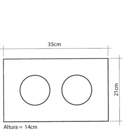 Imagem de Luminária de Teto Plafon Infantil Floral Decoração Quarto Infantil Bebê Menina 2 Lâmpadas E27 Bivolt
