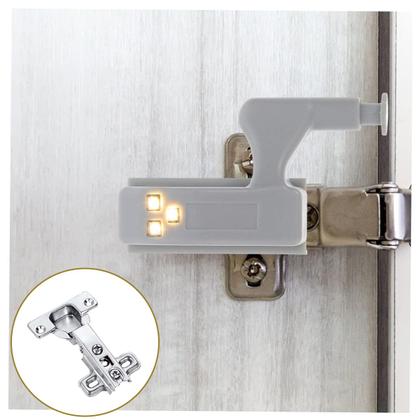 Imagem de Luminária Dobradiça Led Para Armário Sensor Automático