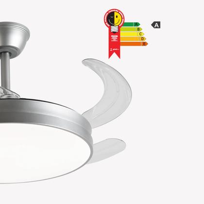 Imagem de Luminária e Ventilador Retrátil de Teto 60W Bivolt Air Lite