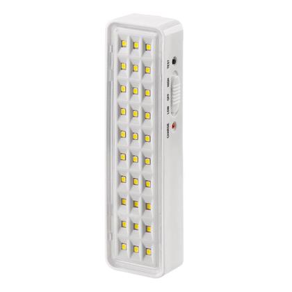 Imagem de Luminária Emergência Branco Recarregável Iluminação Bivolt