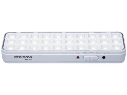 Imagem de Luminária Emergência Intelbras Lde 30l Led Carga 6h