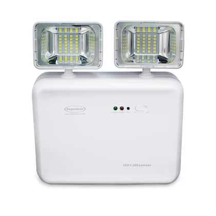 Imagem de Luminária Emergência Segurimax Led 2 Farois 1200 Lumens