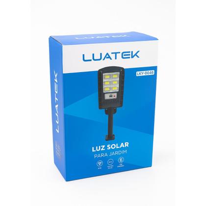 Imagem de Luminária Energia Solar Com Sensor de Movimento 300w Branco Frio 6000k