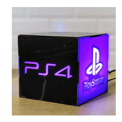 Imagem de Luminária Geek Cubo Decorativo Iluminado Vários Modelos