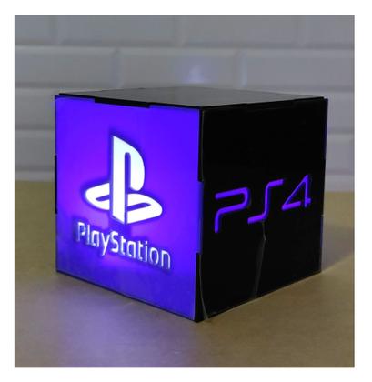 Imagem de Luminária Geek Cubo Decorativo Iluminado Vários Modelos