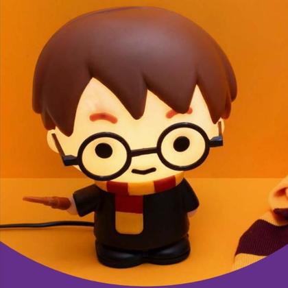 Imagem de Luminária Harry Potter Lâmpada LED Boneco Colecionável Abajur Decoração para Fãs do Bruxo