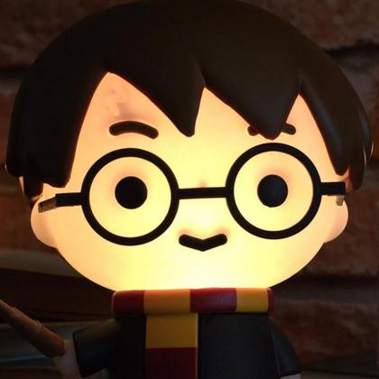 Imagem de Luminária Harry Potter Lâmpada LED Boneco Colecionável Abajur Decoração para Fãs do Bruxo