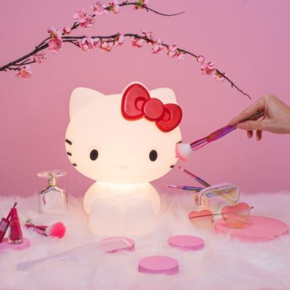 Imagem de Luminária Hello Kitty Abajur de Mesa Grande Usare Cód. 1262