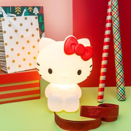 Imagem de Luminária Hello Kitty com Lâmpada LED Abajur para Quarto Menina Presente