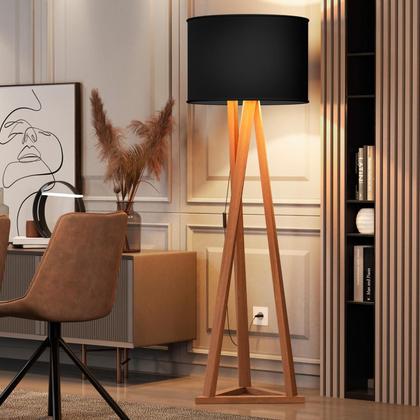 Imagem de Luminária Ibiza Abajur Iluminação Moderno Decoração Tripé Sala Quarto Leitura Closet Hall Led Lustre Design Contemporâneo Arquitetura Clássica