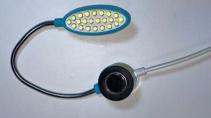 Imagem de Luminária Lampada C/ 22 Leds, Haste Flexível, Jack-