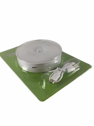 Imagem de Luminária Lâmpada Led C/ Sensor De Presença Usb Recarregável