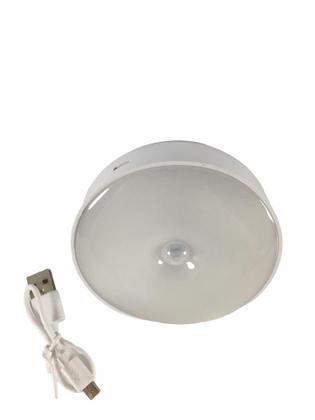 Imagem de Luminária Lâmpada Led C/ Sensor De Presença Usb Recarregável