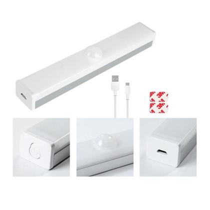 Imagem de Luminária Lâmpada Led Recarregável Sensor Presença Armário