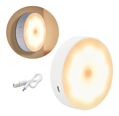 Imagem de Luminária Lâmpada Luz Led Recarregável Sensor De Movimento