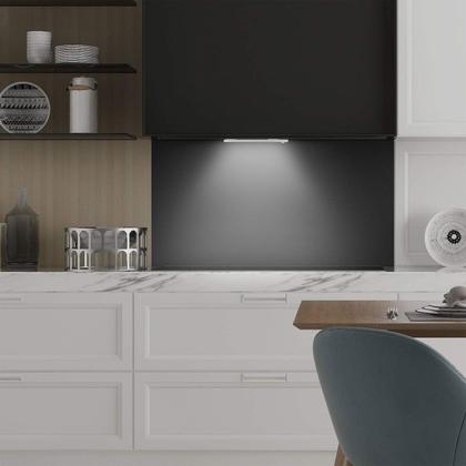 Imagem de Luminaria LED 3 Tons Sensor de Presença Movimento 3 Modos USB Bateria Recarregavel Armario Closet Quarto Sala Escada