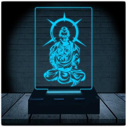 Imagem de Luminária Led 3D Buda Abajur 1